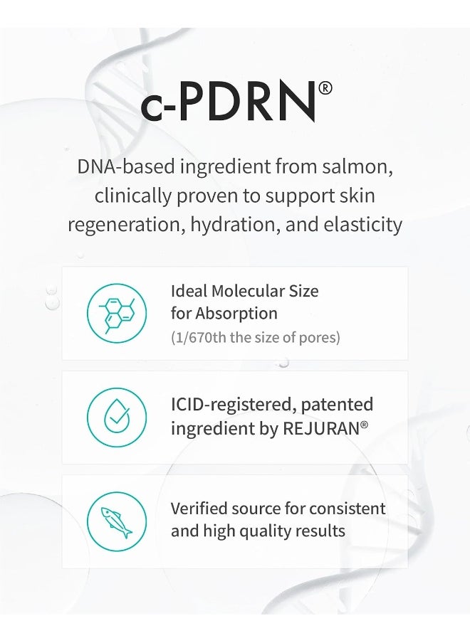 ® Healer Turnover Ampoule – Powerful Anti Aging Face And Neck Serum With C-Pdrn®, Hyaluronic Acid