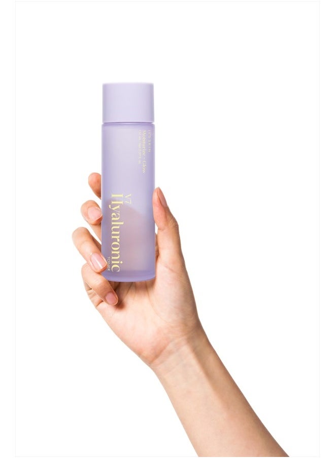 V7 Hyaluronic Toner, Moisturize + Glow, 150 ml