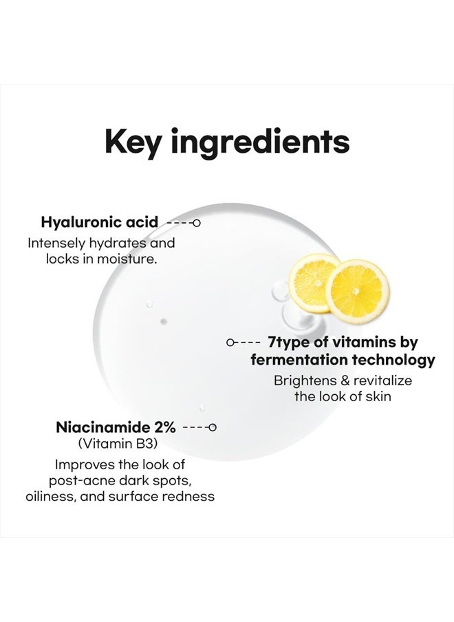 V7 Hyaluronic Toner, Moisturize + Glow, 150 ml