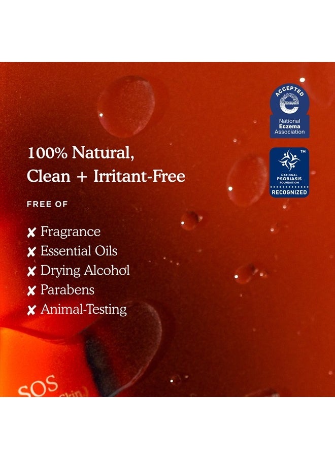 SOS Daily Rescue Facial Spray for Sensitive Skin, Hypochlorous Acid Spray Helps Reduce Redness and Breakouts, Travel Size Toner for Face, 1 FL Oz