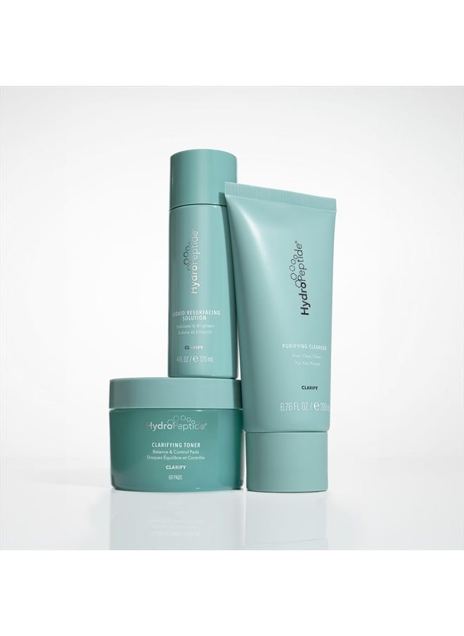 Clarifying Toner Balance Peptide Control Pads, 4 Ounce