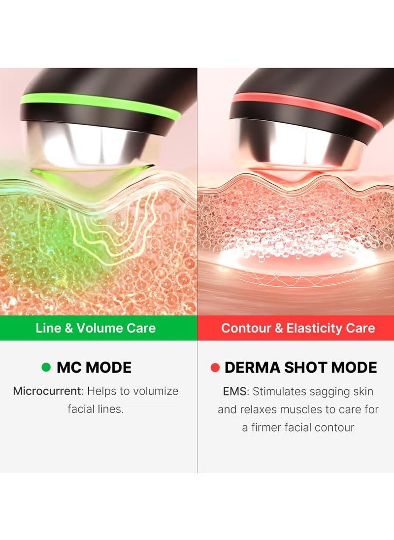 Age-R Booster Pro 6-in-1 Total Care LED Therapy, latest Upgraded version of Booster-H, for Enhanced Absorption, Radiance, Elasticity, Facial Contouring, and Pore Care