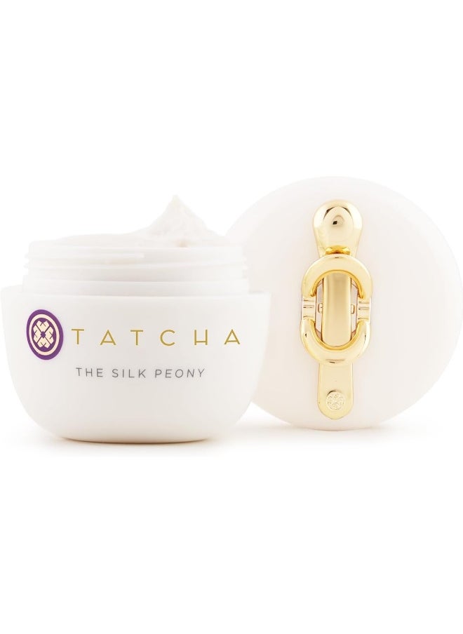 TATCHA The Silk Peony Melting Under Eye Cream | Hydration with Line-Smoothing Eye Cream for Wrinkles and Hydration | 15 ml / 0.5 oz