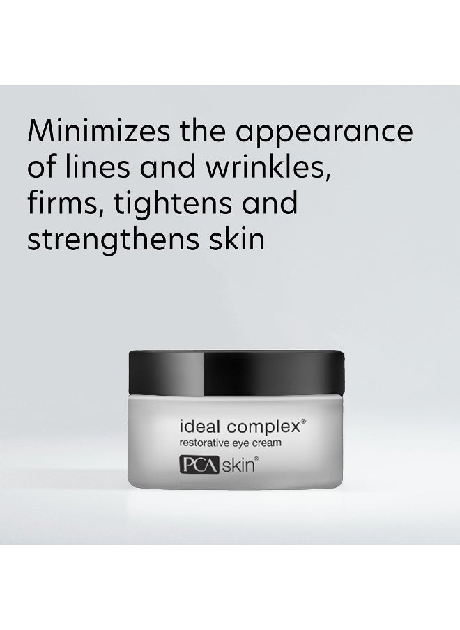 Ideal Complex Restorative Under Eye Cream, Brightening Eye Cream For Dark Circles, 0.5 Fl Oz Jar