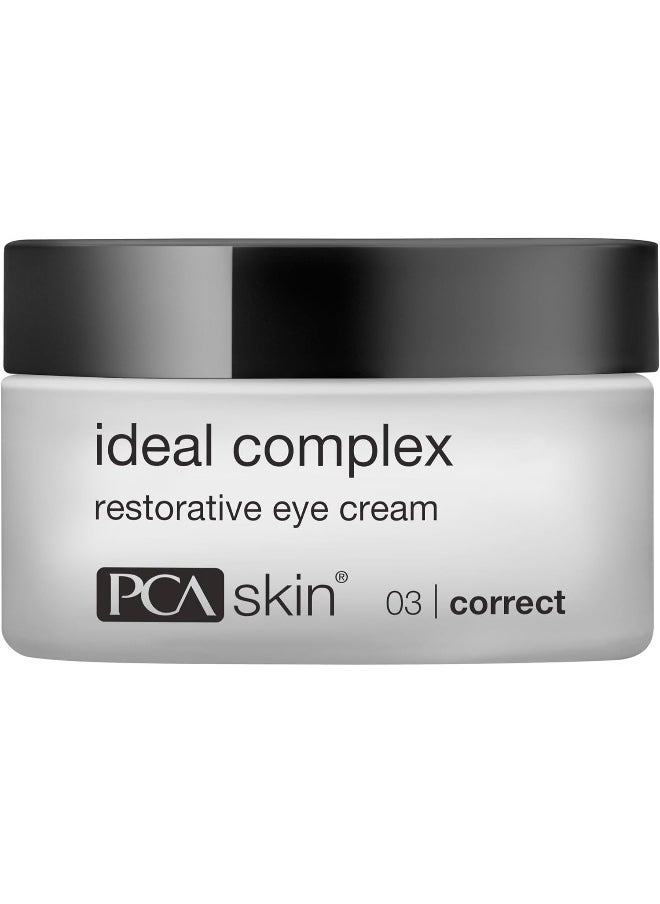 Ideal Complex Restorative Under Eye Cream, Brightening Eye Cream For Dark Circles, 0.5 Fl Oz Jar