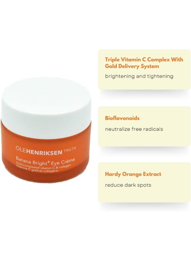 Olehenriksen Banana Bright+ Vitamin C Eye Crème 0.5 Oz, 0.50 Ounce (Pack Of 1)