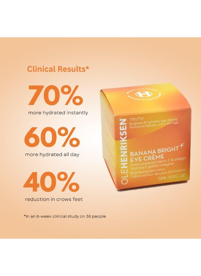 Olehenriksen Banana Bright+ Vitamin C Eye Crème 0.5 Oz, 0.50 Ounce (Pack Of 1)