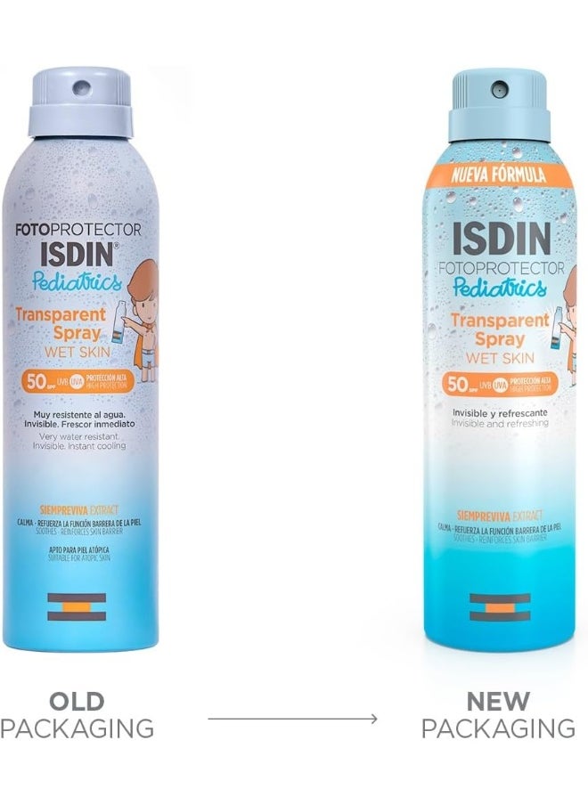 Fotoprotector Wet Skin Trans Spr 50+ 250Ml Pediatrics