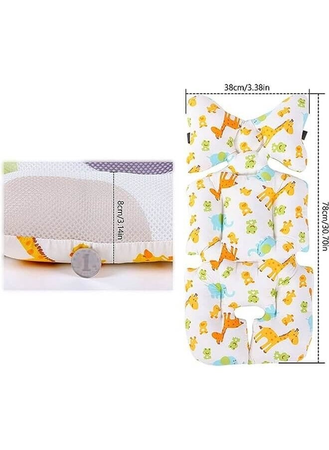 Baby Seat Pad Liner And Breathable 3D Air Mesh Cotton Universal Baby Stroller Cushion