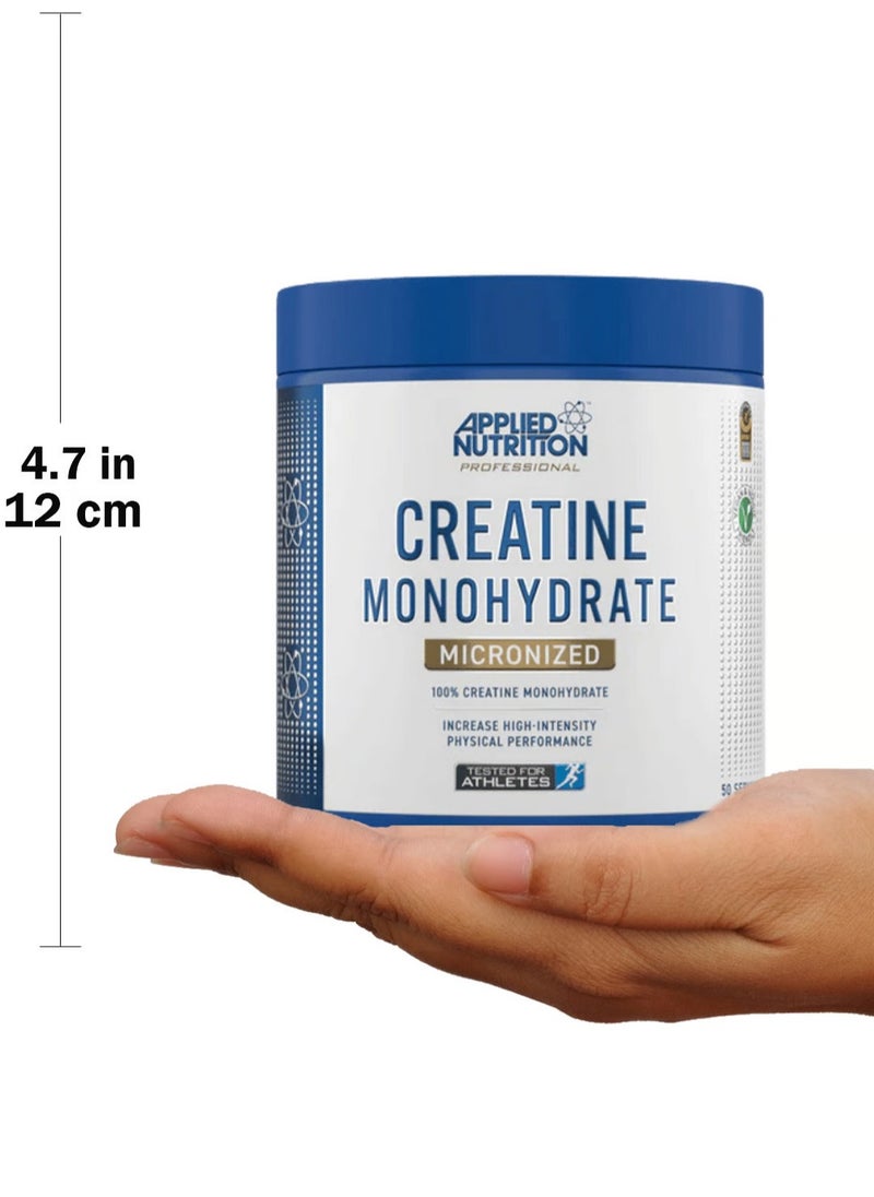 Creatine Monohydrate Micronized Powder 250g Unflavored,