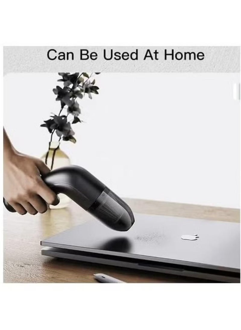 VC02 Mini Handheld Rechargeable Vacuum Cleaner – Portable, Powerful Suction, Cordless Design for Home, Office, and Car Cleaning, Compact and Lightweight, Easy to Use, Ideal for Small Spaces, Dust, and Debris Removal