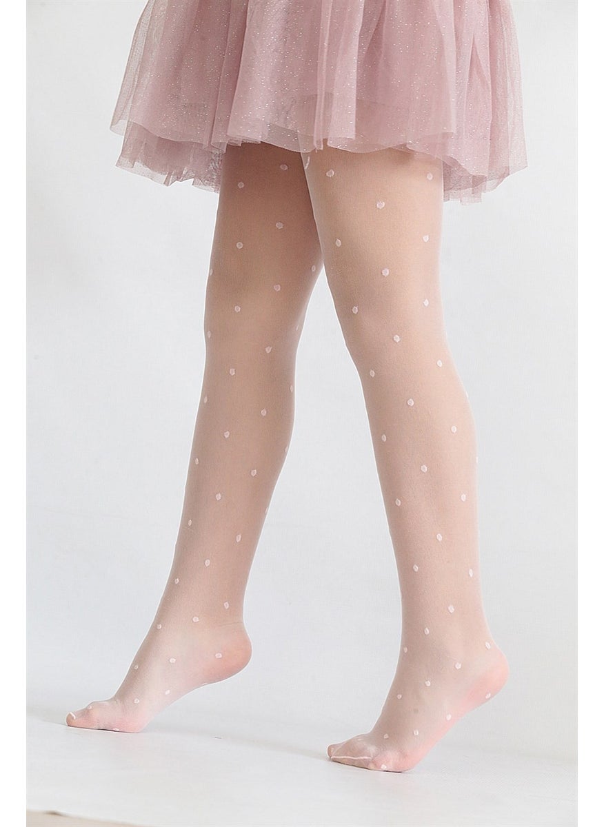 Polka Dot Kids Tights