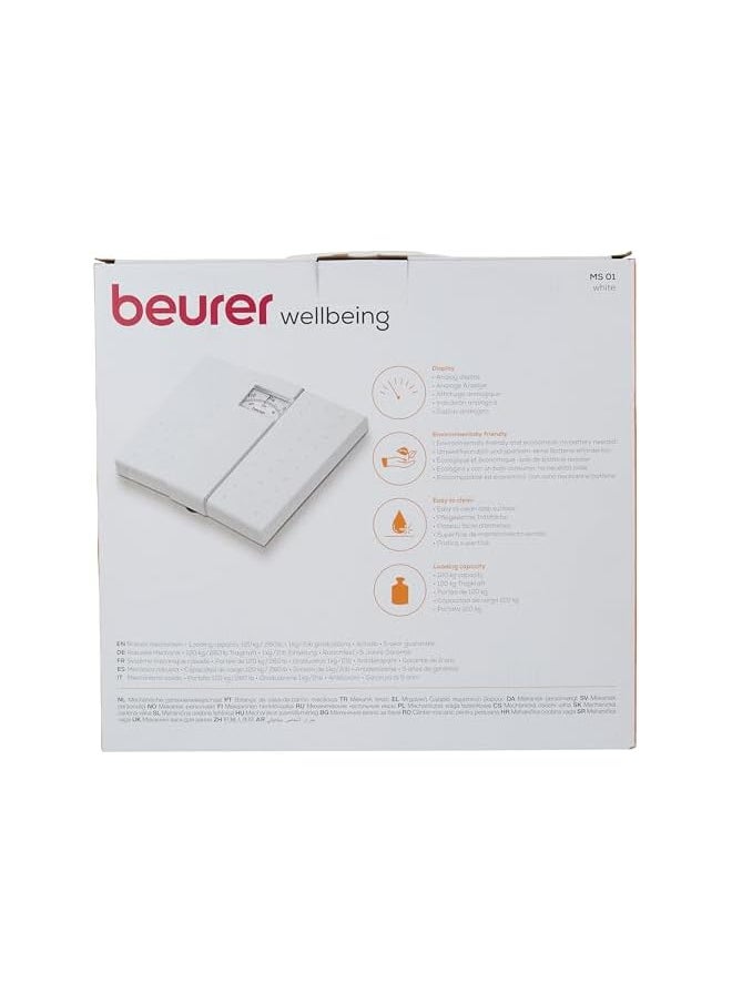 beurer MS 01, Personal Mechanical Scale, Assorted Colors (Pack Of 1)