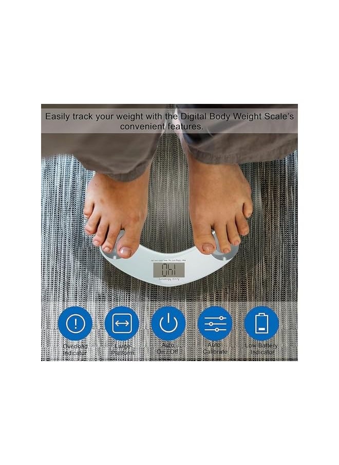 promass Digital Thick Glass Weighing Scale/Weight Measurement Machine for Humans