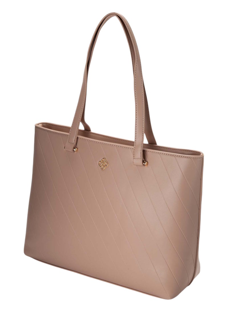 Textured Tote Bag