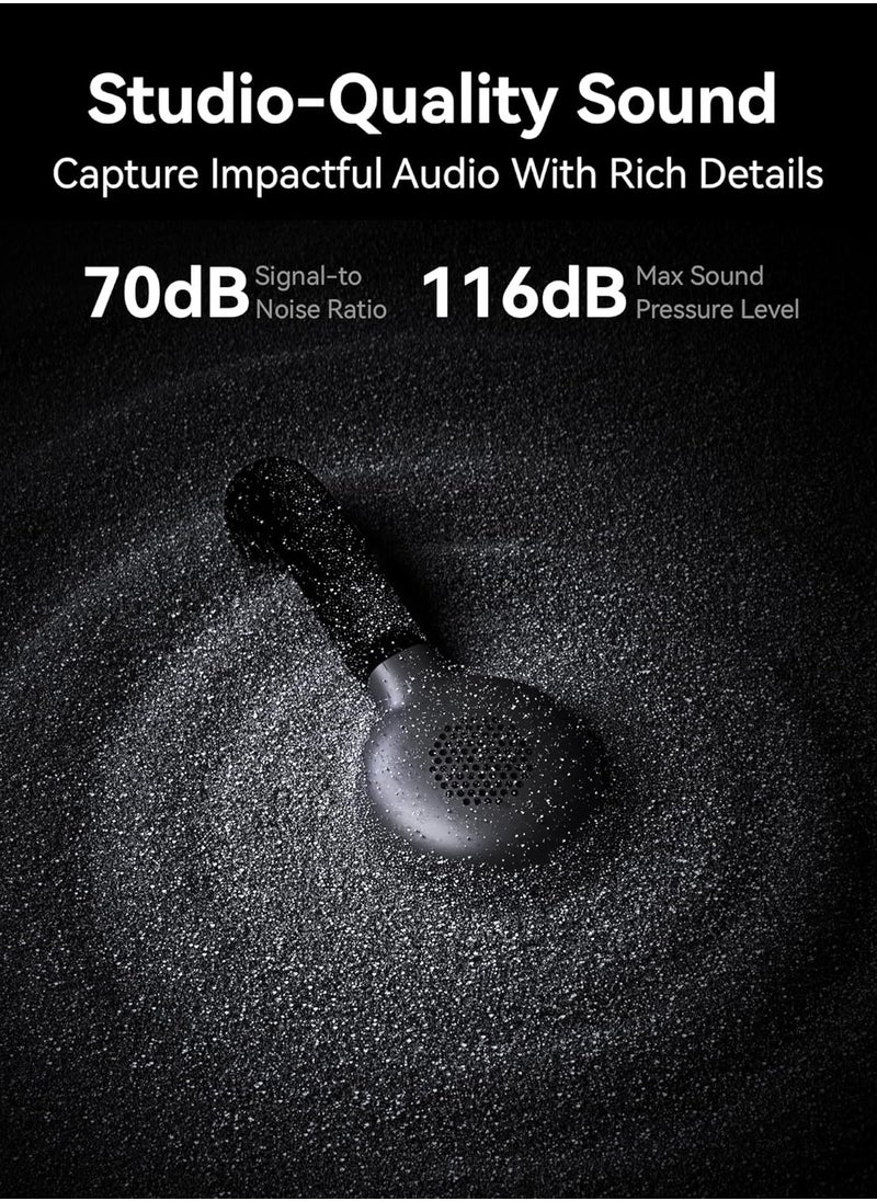 Hollyland Lark M2S Combo Wireless Lavalier Microphone (Includes Camera Receiver, USB-C Receiver & Lightning Cable) – Compatible with iPhone, Android, Camera & PC – Titanium Clip, Noise Cancelling, 30H Battery Life – Perfect for Vlogging, Interviews & Content Creation