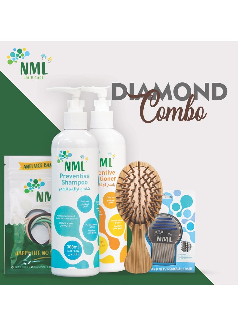 NML Diamond Combo Preventive Lice Infestation Paraben Free