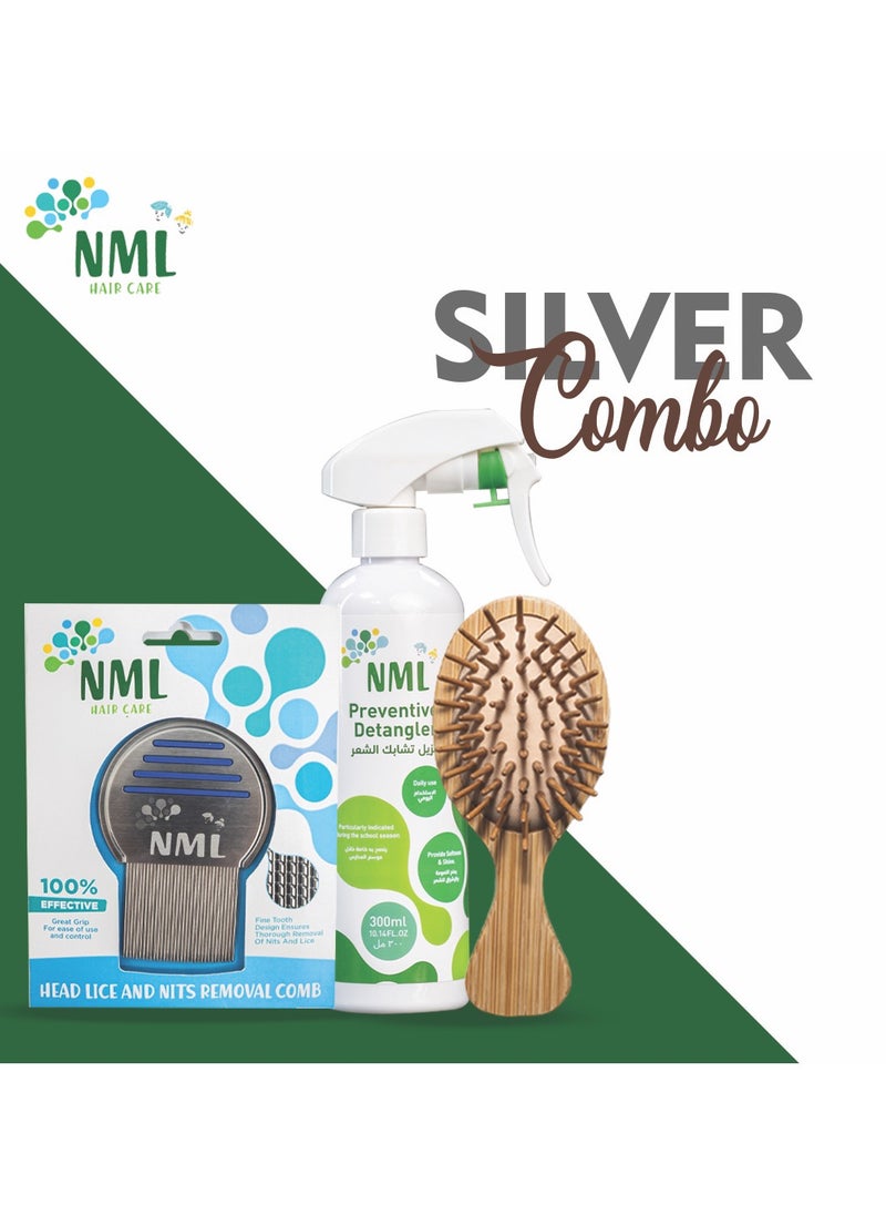 NML Silver Combo Preventive Lice  Infestation Paraben Free