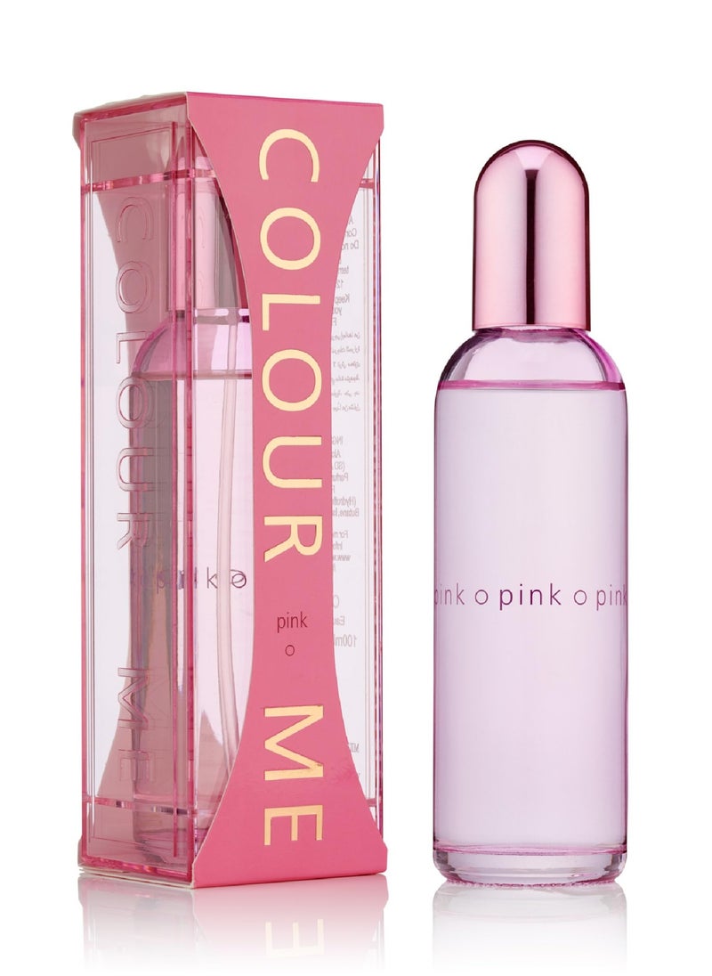 Pack of 3 Eau de perfume Combo Sky blue Pink Purple Set 100x3 (Total300ml) Colour me