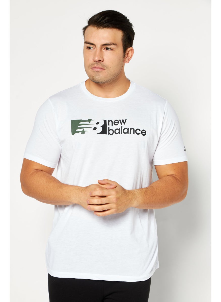 Men Sportswear Fit Training T-Shirt, White