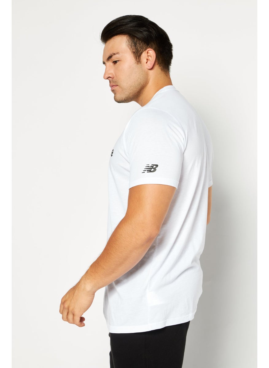 Men Sportswear Fit Training T-Shirt, White
