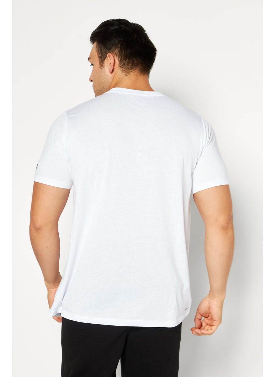 Men Sportswear Fit Training T-Shirt, White