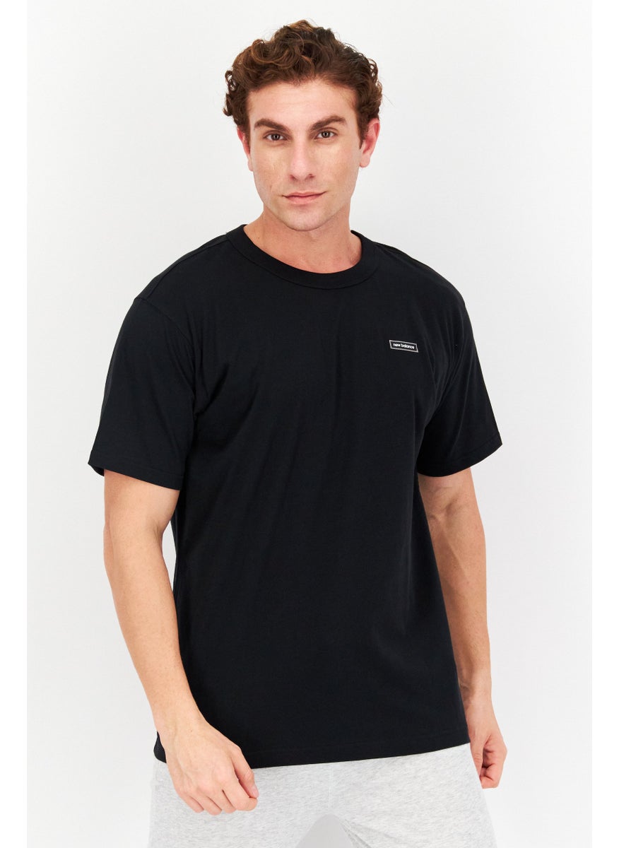 Men Sportswear Fit Short Sleeve Training T-Shirt, Black