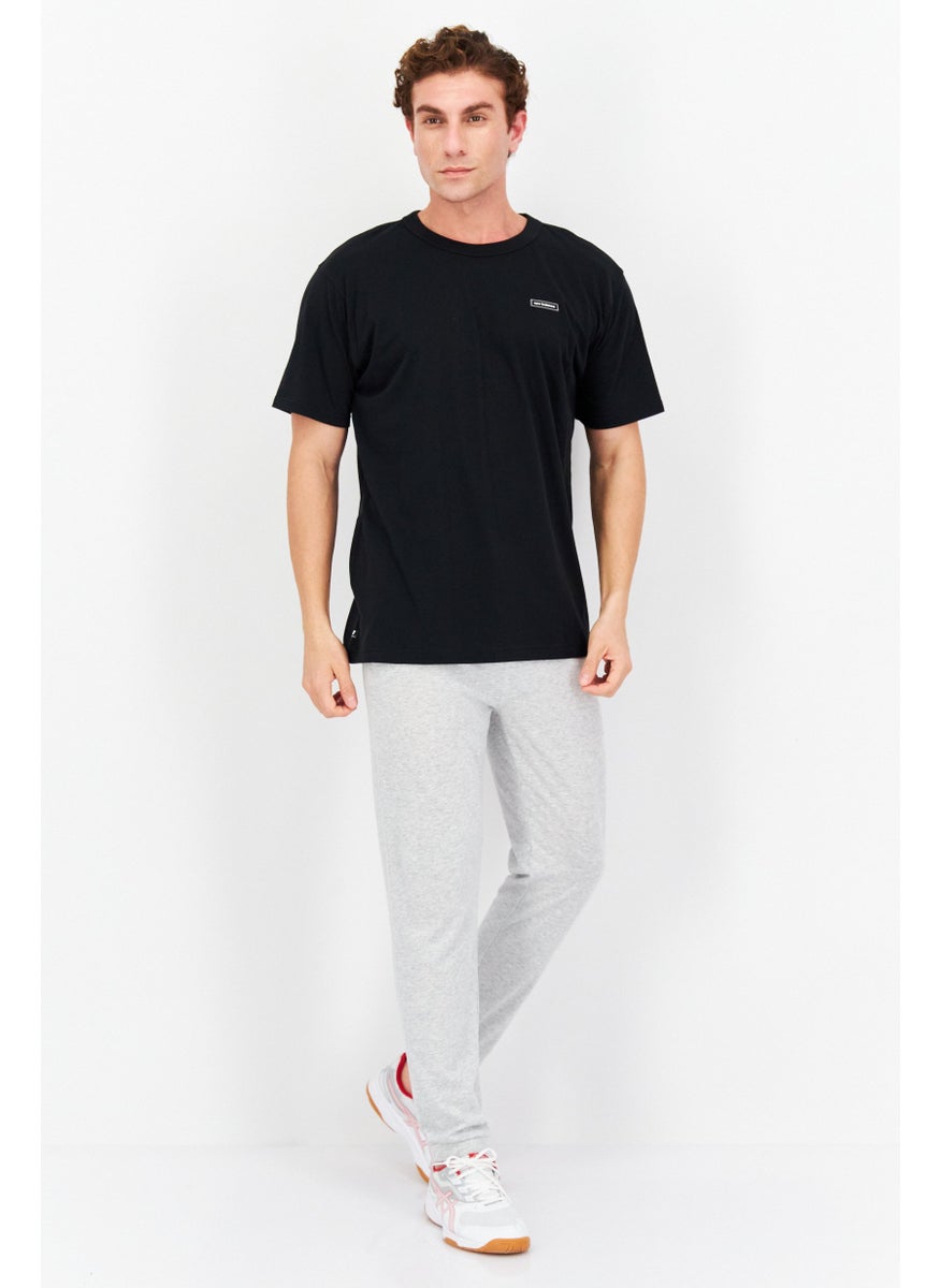 Men Sportswear Fit Short Sleeve Training T-Shirt, Black