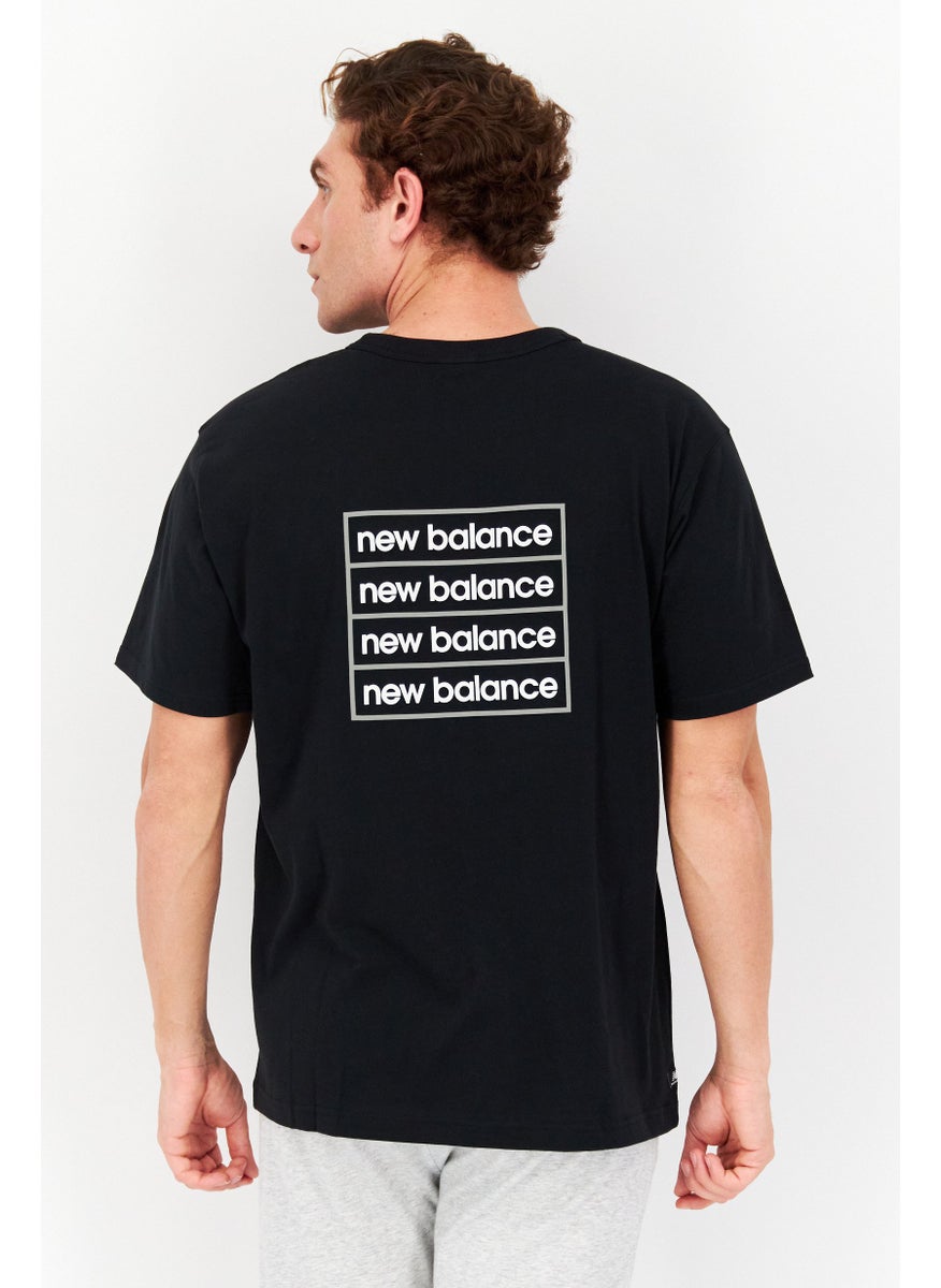 Men Sportswear Fit Short Sleeve Training T-Shirt, Black