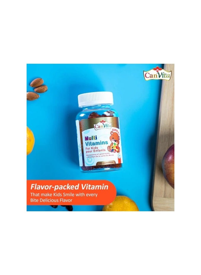 Canvita Multivitamins For Kids 60S Gummies