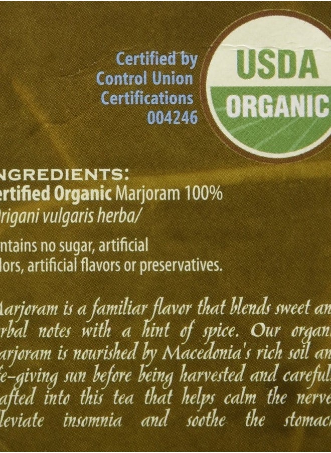 Organic Marjoram Tea, 1.058 Ounce