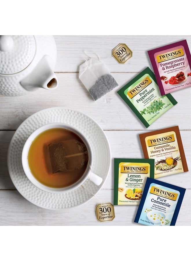 Herbal Tea Variety Pack, 20 Count (Pack of 6), Formerly Assorted Herbal, Includes 5 Flavours, Naturally Caffeine-Free, Enjoy Hot or Iced | Packaging May Vary