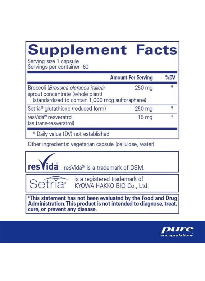 Nrf2 Detox | Nrf2 and Detoxification Support* | 60 Capsules