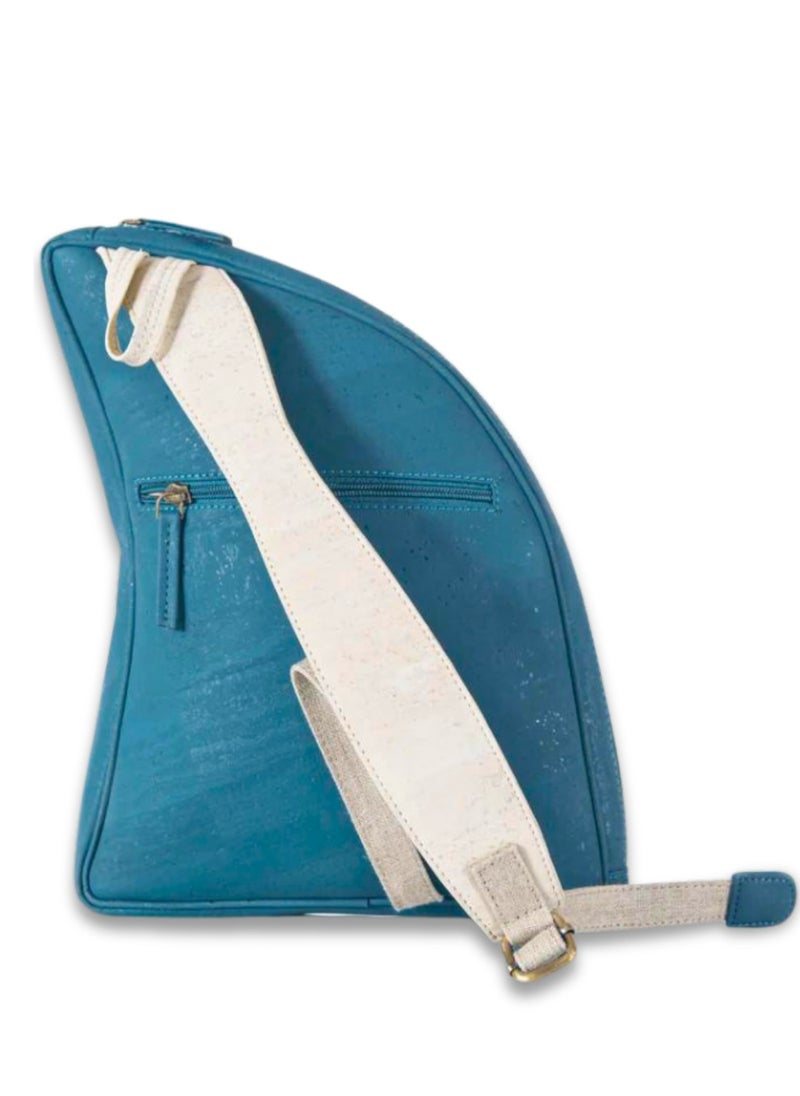 Unique Teal Shark Fin Backpack