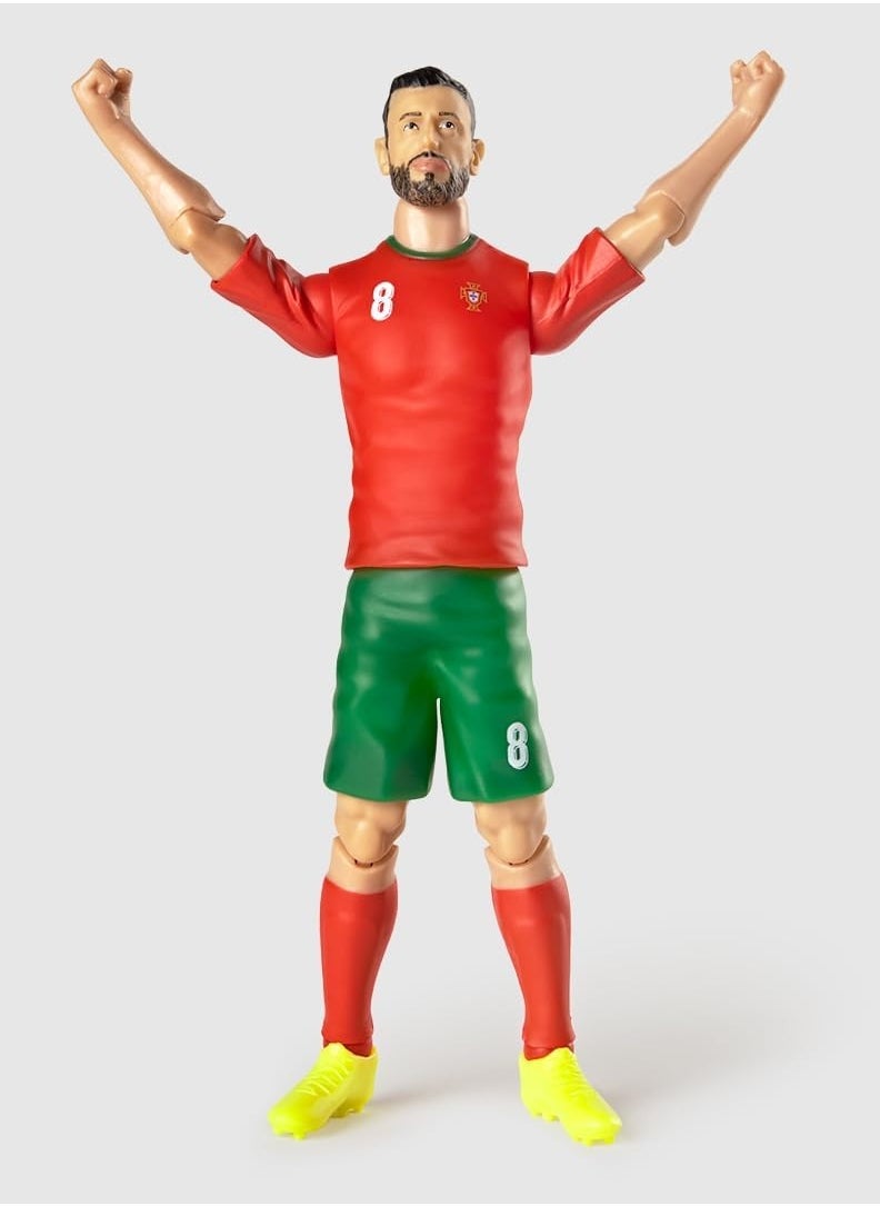Portugal Collectible Football Figure - Bruno Fernandes, 20cm