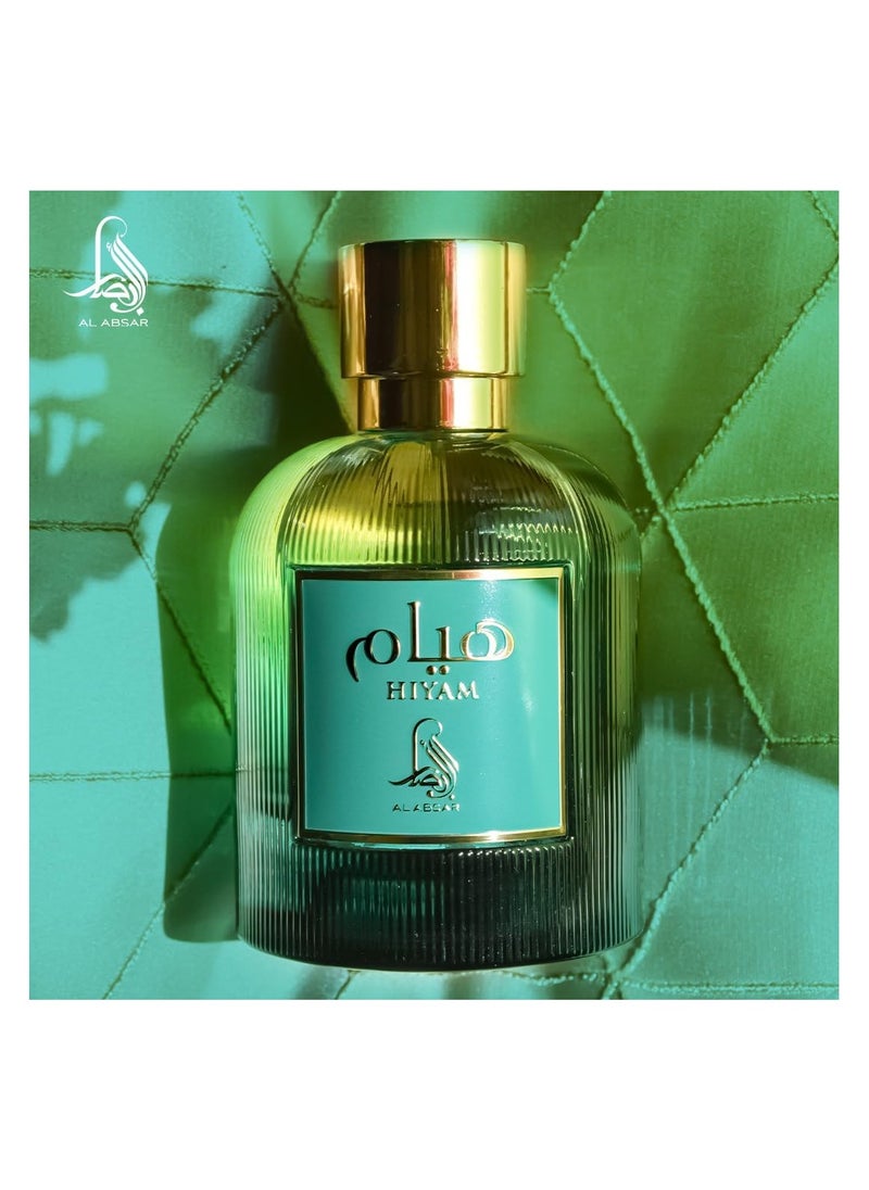 Al Absar Hiyam Perfume for Women 100ML - EDP – Elegant Floral Fragrance with Blackcurrant, Jasmine, Vanilla & Cashmeran – Luxurious Long-Lasting Scent