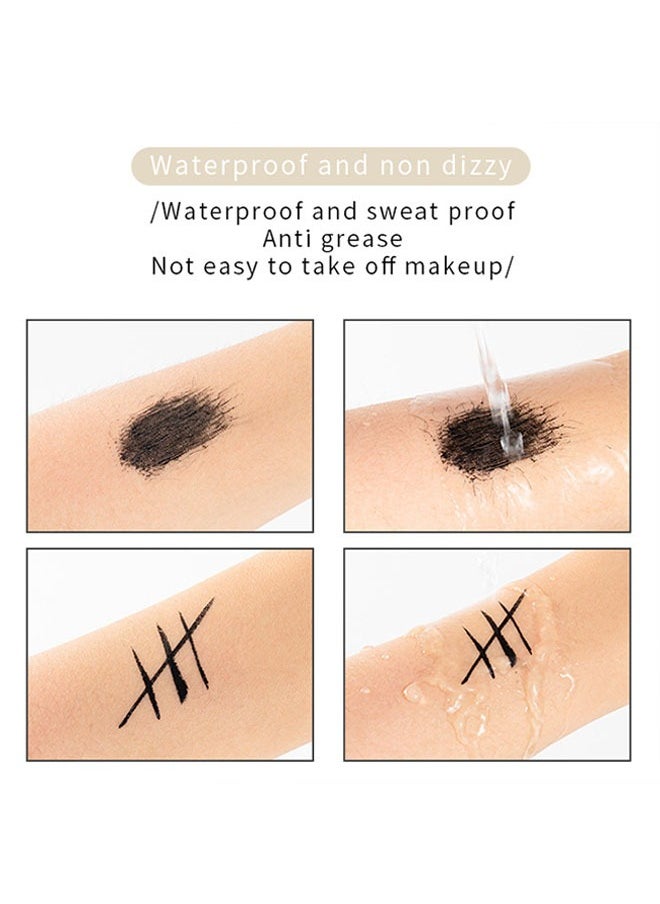 Big Eyes,2IN1- Mascara+Eyeliner, Waterproof Eye Makeup Duo, Enhance Your Gaze with Natural Lasting Lift & Curl for Lashes and Pigmented Smudge-Proof Eye Liner