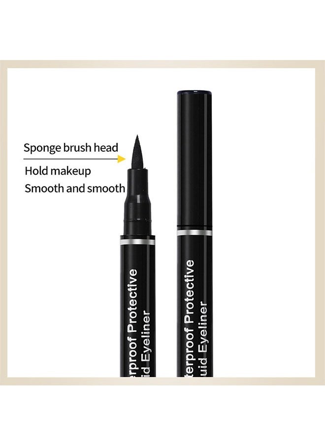 Big Eyes,2IN1- Mascara+Eyeliner, Waterproof Eye Makeup Duo, Enhance Your Gaze with Natural Lasting Lift & Curl for Lashes and Pigmented Smudge-Proof Eye Liner