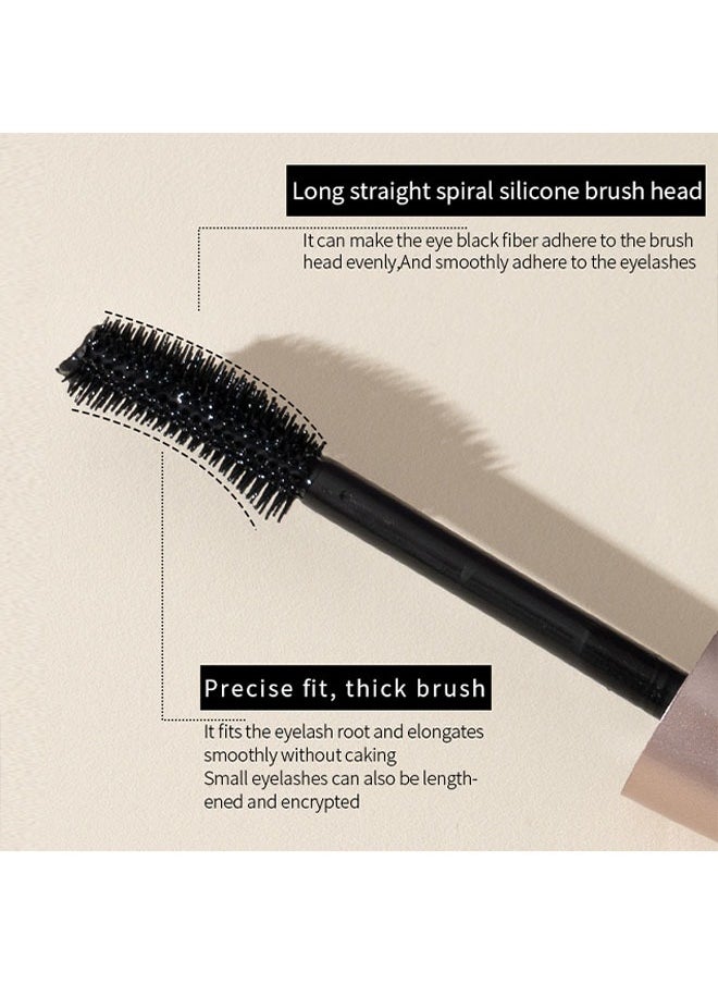 Big Eyes,2IN1- Mascara+Eyeliner, Waterproof Eye Makeup Duo, Enhance Your Gaze with Natural Lasting Lift & Curl for Lashes and Pigmented Smudge-Proof Eye Liner