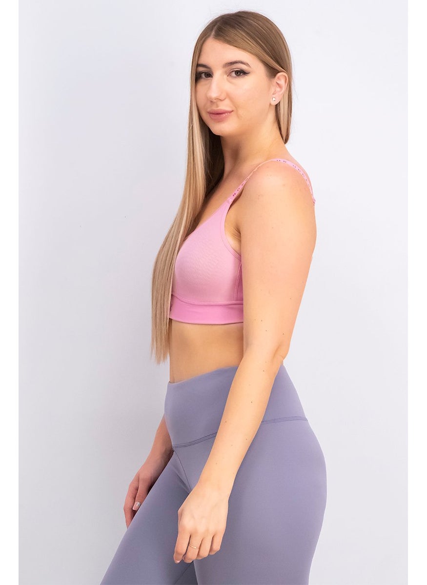 Women Sportswear Fit Sleeveless Training Top, Pink