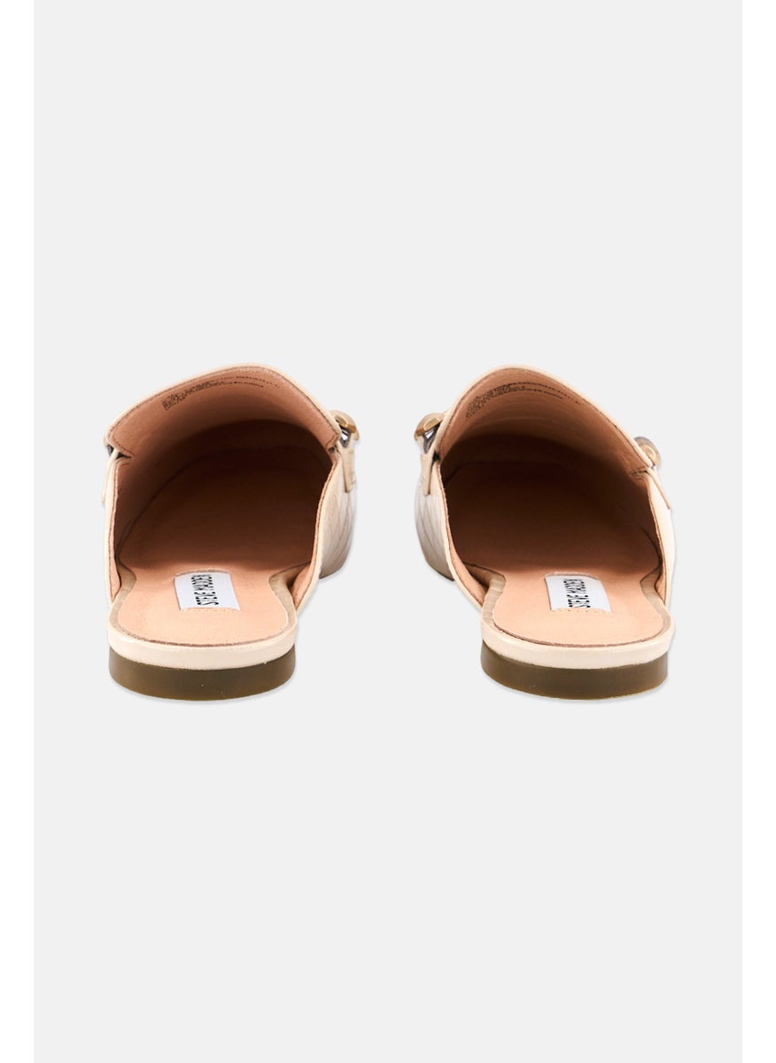 Women Kite Slip On Mules, Beige