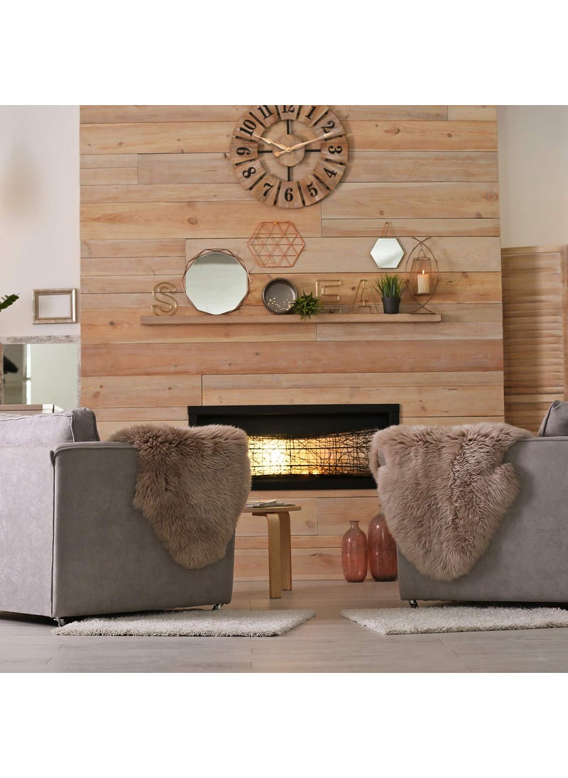 Hicarer High Torque Long Shaft Clock Movement Mechanism Clock Replacement Clock Motor with 12 Inch Long Spade Hands