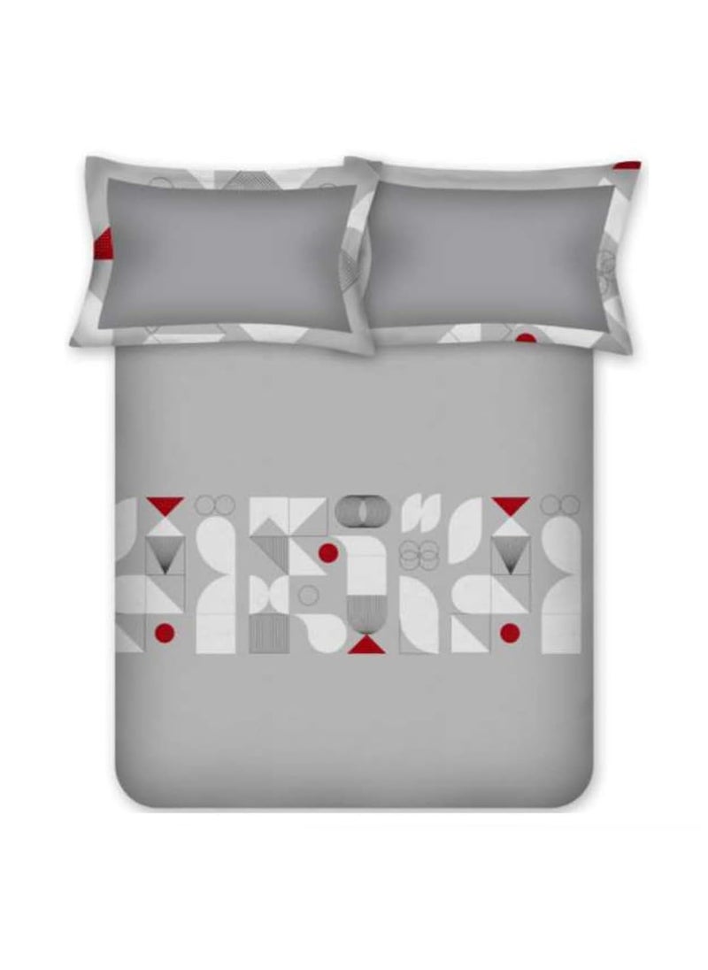 Bombay Dyeing 100% Pure Cotton California (Super) King Size BedSheet (274x274 cm or 108x108 Inch or 9x9 Foot Approx) with Two Pillow Covers