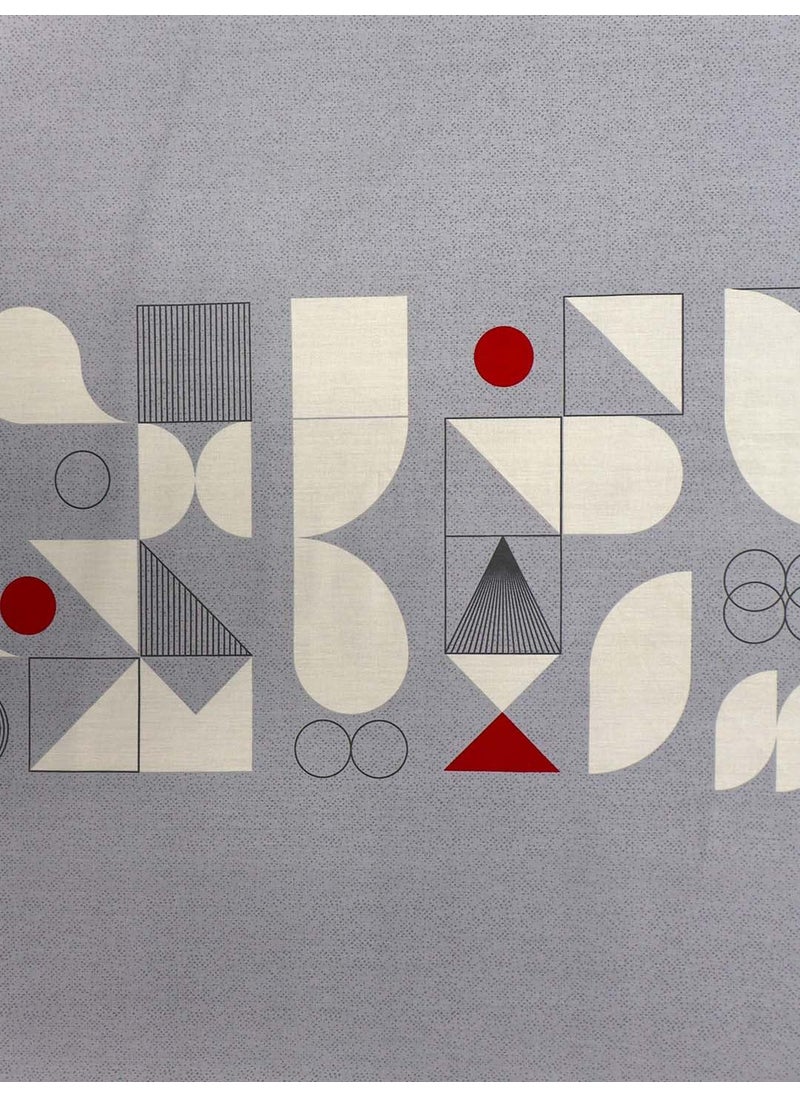 Bombay Dyeing 100% Pure Cotton California (Super) King Size BedSheet (274x274 cm or 108x108 Inch or 9x9 Foot Approx) with Two Pillow Covers