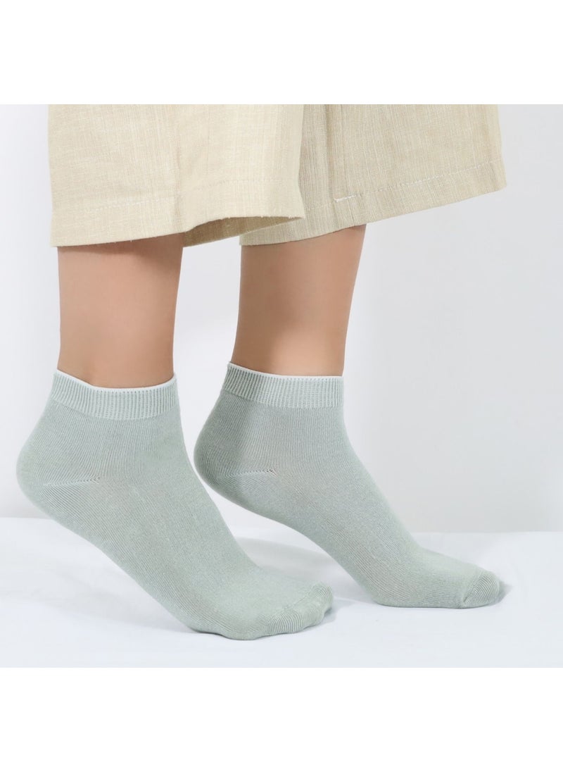 Women's Bamboo Booties (3 Pieces) Invisible Seamless Perfumed Short Summer Women's Socks