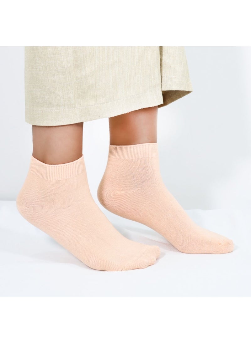 Women's Bamboo Booties (3 Pieces) Invisible Seamless Perfumed Short Summer Women's Socks