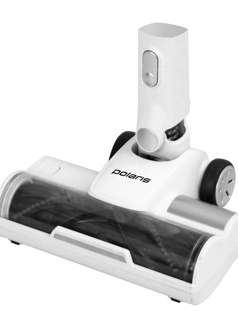 Cordless vertical washing vacuum cleaner 7 in 1 is suitable for dry and wet cleaning. Packaging includes an additional pipe, an additional electric brush, a mini turbo brush, a 2-in-1 nozzle, a crevice nozzle, a flexible hose, an animal brush nozzle, a roller cleaning brush, a water container cleaning brush, an additional battery, an additional battery adapter. Removable motor part and an additional brush and pipe, allows the vacuum cleaner to turn into an independent cordless vertical vacuum cleaner that can be used for everyday dry cleaning.  Suction power – 170 AW
