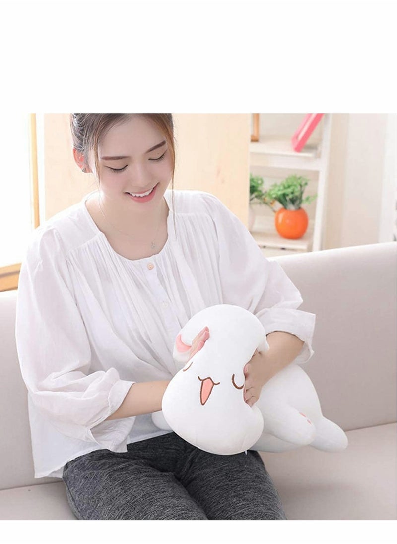 Stuffed Animal  Kitten Plush Toy Pet Kitty Soft Anime Cat Pillow for Kids (Gray, 12