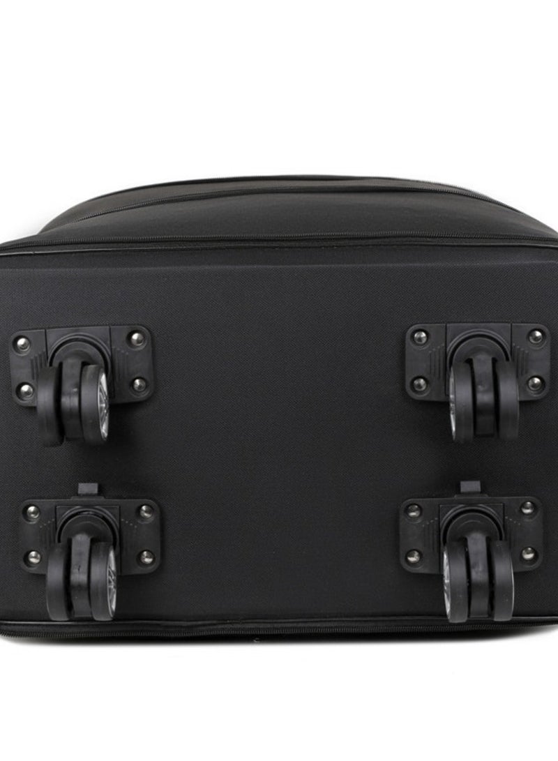 Large-Capacity Foldable Travel Bag with Detachable Wheels & Lock