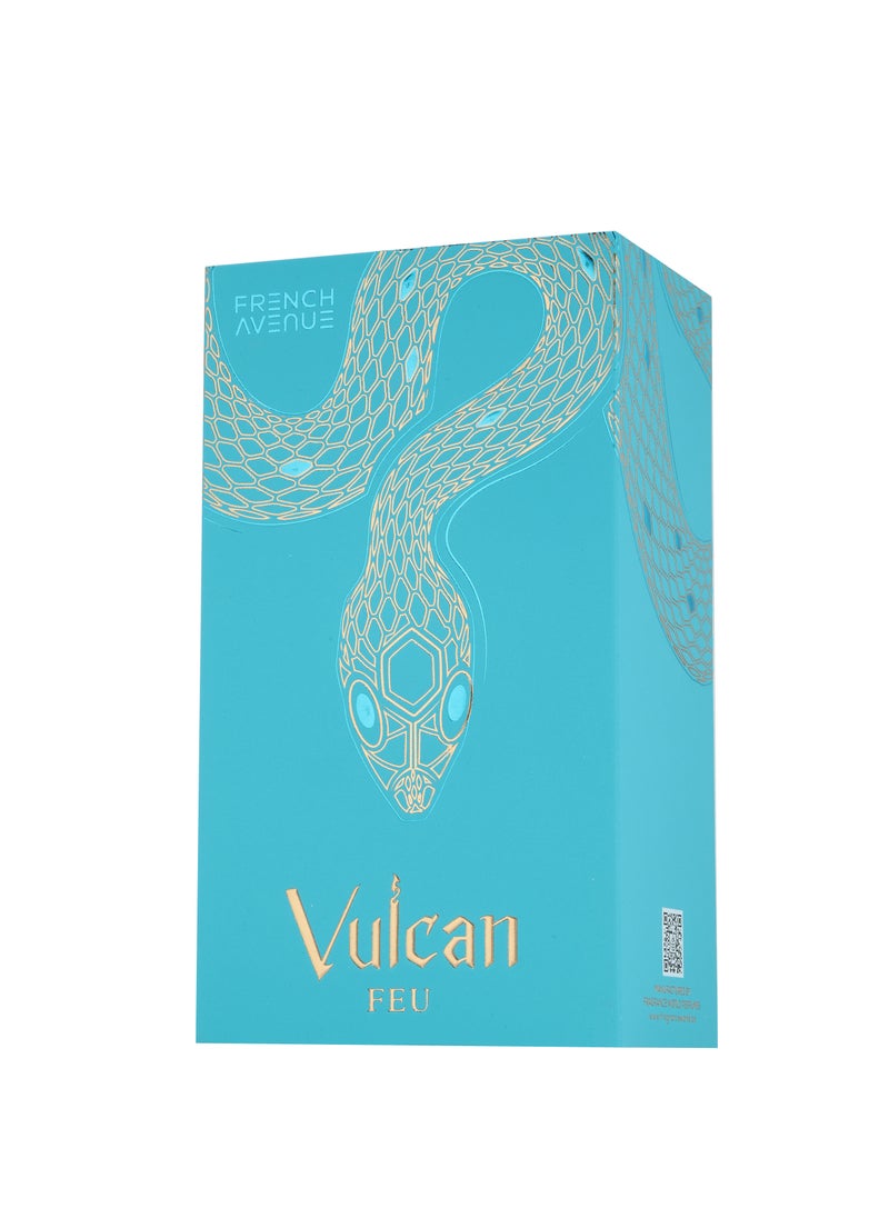 Vulcan Feu - Eau de Parfum - Perfume For Men, 100ml
